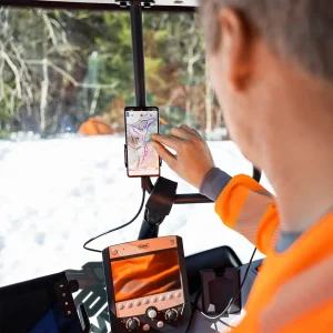 mLogg betjenes på mobil